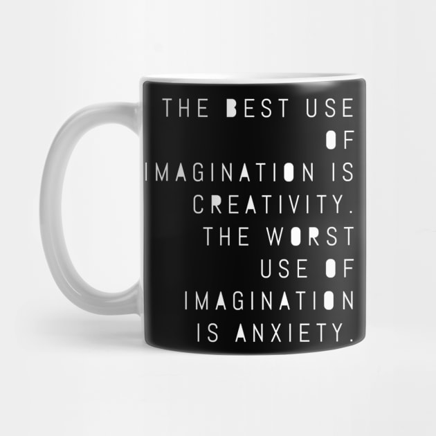 The best use of imagination is creativity by GMAT